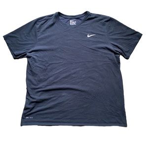 VINTAGE NIKE DRY FIT TEES x3  black blue and red